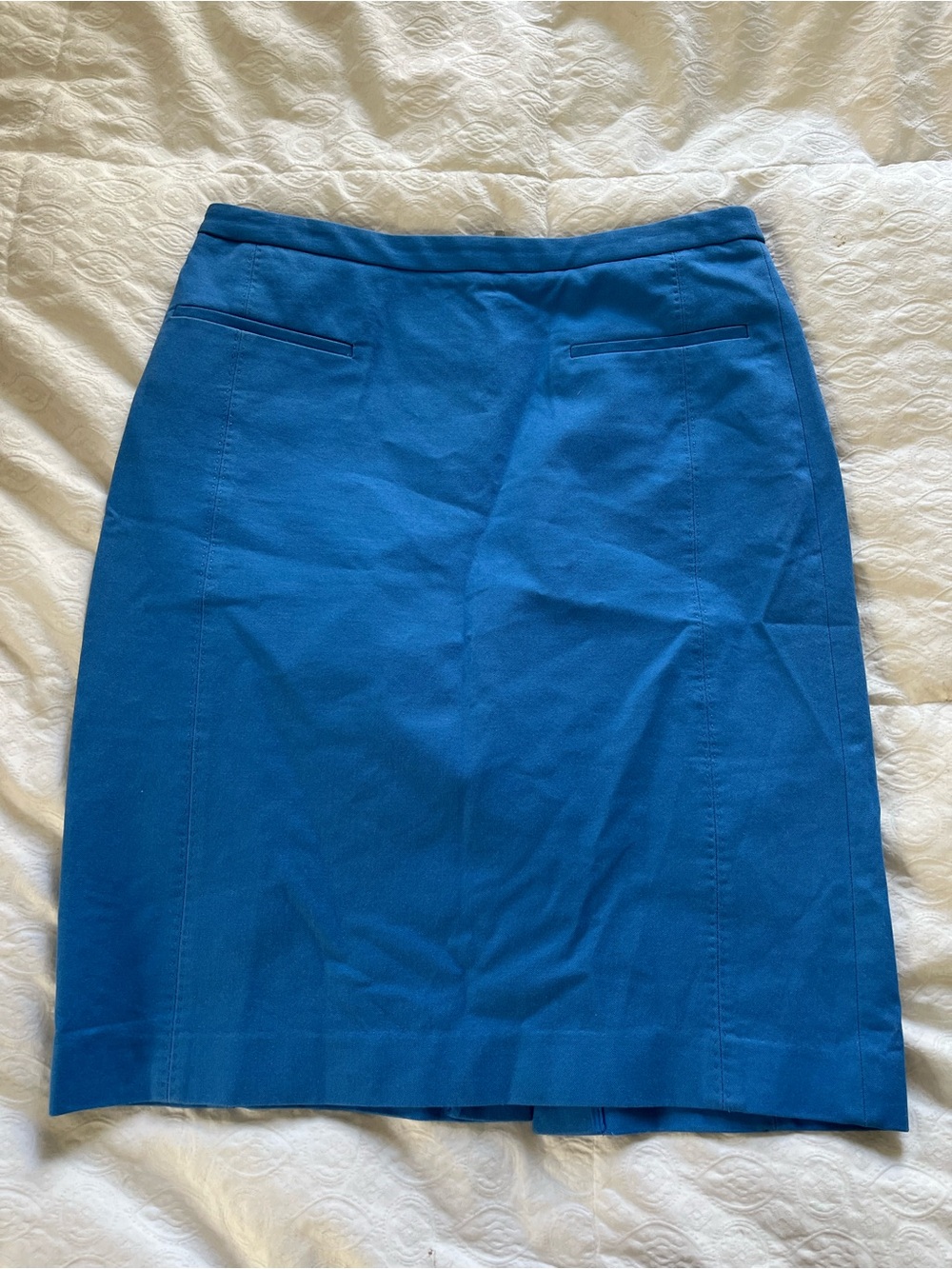 Banana Republic Blue Pencil Skirt size 4